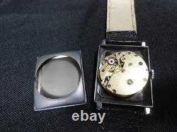 Rare Vintage Dersi Art Deco Tank Watch Swiss 15 Jewels Mechanical Hand Wind