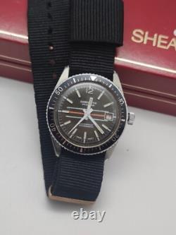 Rare Vintage Diver Automatic Swiss Watch Men's Rotating Bezel, Antimagnetic, 70s