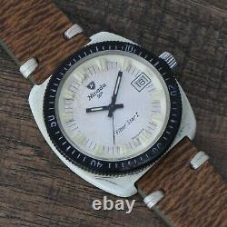 Rare Vintage Diver Nivada Sp Fiber Star I Manual Mens Watch Swiss 1960