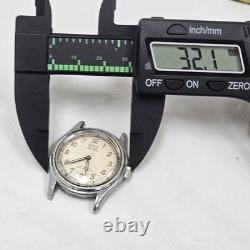 Rare Vintage Driva Geneve Military Mechanical Swiss Wrist Watch Parts/Repair