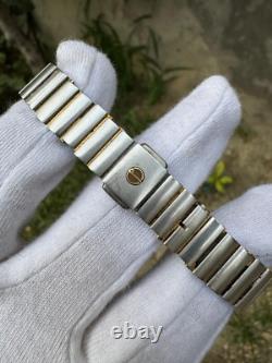 Rare Vintage Dunhill Alfred Millennium Quartz Tow Tone Swiss Made Watch 32MM