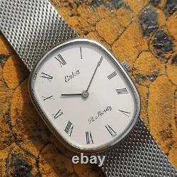 Rare! Vintage Eska St. Moritz Swiss Made Watch 10-143