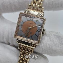 Rare Vintage Exello Art Deco Dress Wrist Watch Swiss Mechanical 7 Jewel Wind