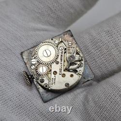 Rare Vintage Exello Art Deco Dress Wrist Watch Swiss Mechanical 7 Jewel Wind