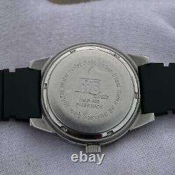 Rare! Vintage FHB Felix Huber Basel Diver Quartz Swiss Made Men's Watch F-405