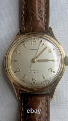 Rare Vintage Fargo By Fortis Mechanical Swiss Men's Or Women's Dress Watch
