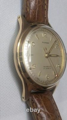 Rare Vintage Fargo By Fortis Mechanical Swiss Men's Or Women's Dress Watch