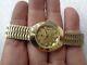 Rare Vintage Gold Plated Swiss Made Felca Rotomatic Automatic Ladies Wristwatch