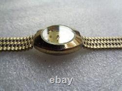 Rare Vintage Gold Plated Swiss Made Felca Rotomatic Automatic Ladies Wristwatch