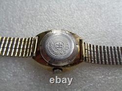 Rare Vintage Gold Plated Swiss Made Felca Rotomatic Automatic Ladies Wristwatch