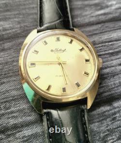 Rare Vintage Gruen Guildcraft Men's Mechanical Swiss Watch