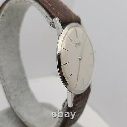 Rare Vintage Gruen guild 595 Men's Manual winding watch 17jewels swiss made 60s