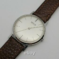 Rare Vintage Gruen guild 595 Men's Manual winding watch 17jewels swiss made 60s