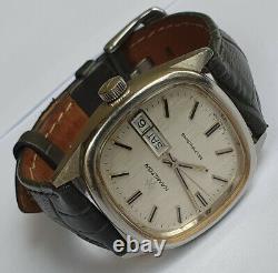 Rare Vintage HAMILTON Selfwinding Day&Date Cal. 837 17J Swiss Made From70's