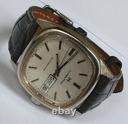 Rare Vintage HAMILTON Selfwinding Day&Date Cal. 837 17J Swiss Made From70's