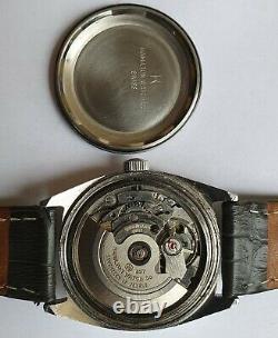Rare Vintage HAMILTON Selfwinding Day&Date Cal. 837 17J Swiss Made From70's
