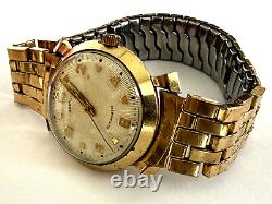 Rare Vintage Hamilton 661 Swiss Automatic Men's Watch 10K Gold Filled 17j Runs