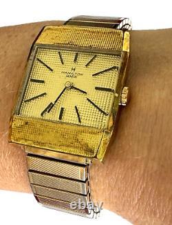 Rare Vintage Hamilton Geneve 732 Swiss Mechanical Men's Watch 17j Runs