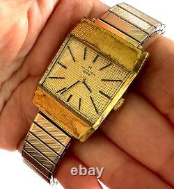 Rare Vintage Hamilton Geneve 732 Swiss Mechanical Men's Watch 17j Runs