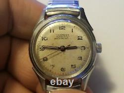 Rare Vintage Hampden Automatic 25 Jewels Swiss Made Military Men's Watch