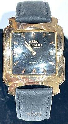 Rare Vintage Hislon Swiss 25j Automatic Watch