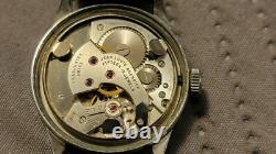 Rare Vintage Jean Louis Roehrich Stainless Steel Military Swiss-Made Manual Wind