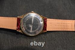 Rare Vintage LOUIS Superautomatic Watch Fancy Lugs 17 Jewels Swiss Rolled Gold