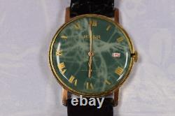 Rare Vintage Le Jour 17 Jewels Incabloc Mechanical Swiss Gold Watch Runs Well
