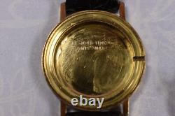 Rare Vintage Le Jour 17 Jewels Incabloc Mechanical Swiss Gold Watch Runs Well