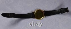 Rare Vintage Le Jour 17 Jewels Incabloc Mechanical Swiss Gold Watch Runs Well
