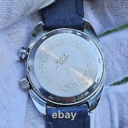 Rare Vintage Lord Nelson Mens Wrist Watch 5 Time Zone Mechanical Manual Swiss