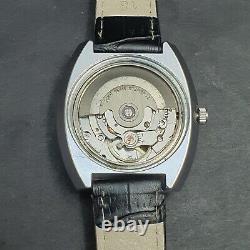 Rare Vintage Louis Rossel Automatic 25-Jewels Swiss Made S. Steel Men's Watch