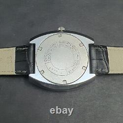 Rare Vintage Louis Rossel Automatic 25-Jewels Swiss Made S. Steel Men's Watch
