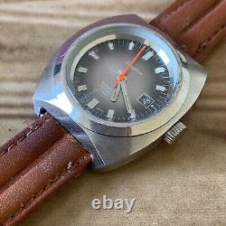 Rare Vintage Magalex Automatic Ref. 4147 Swiss Made Watch Diver 25 Jewels