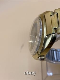 Rare Vintage Men Baylor 37mm Swiss Made17 Jewels Winding Men's Watch Works Great