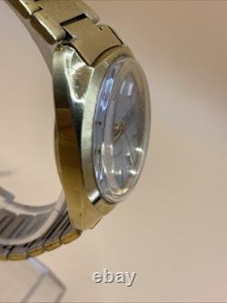 Rare Vintage Men Baylor 37mm Swiss Made17 Jewels Winding Men's Watch Works Great