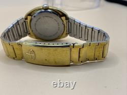 Rare Vintage Men Baylor 37mm Swiss Made17 Jewels Winding Men's Watch Works Great