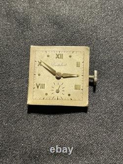 Rare Vintage Men's Cortebert Watch 10K Gold-Filled Manual Wind