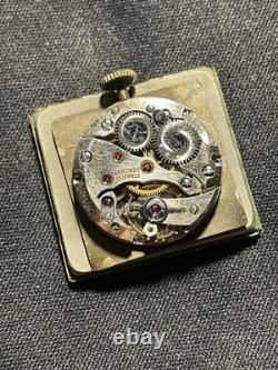 Rare Vintage Men's Cortebert Watch 10K Gold-Filled Manual Wind