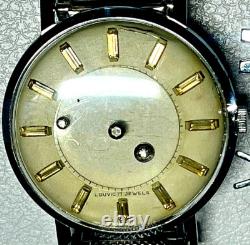 Rare Vintage, Men's SWISS Vintage 1960's Watch LOUVIC De Luxe