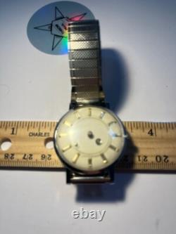Rare Vintage, Men's SWISS Vintage 1960's Watch LOUVIC De Luxe