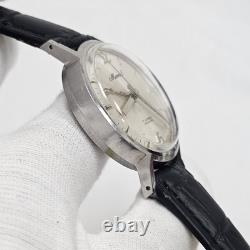 Rare Vintage Mens Marcel Alarm Watch Swiss Stainless Steel Mechanical Wind Up Rare Vintage Mens Marcel Alarm Watch Swiss Stainless Steel Mechanical Wind Up