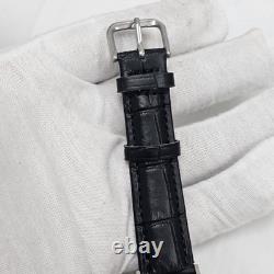 Rare Vintage Mens Marcel Alarm Watch Swiss Stainless Steel Mechanical Wind Up