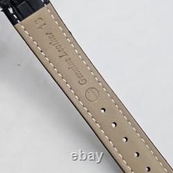 Rare Vintage Mens Marcel Alarm Watch Swiss Stainless Steel Mechanical Wind Up