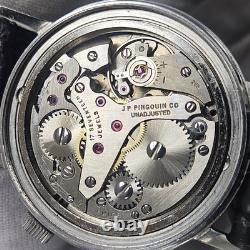 Rare Vintage Mens Marcel Alarm Watch Swiss Stainless Steel Mechanical Wind Up Rare Vintage Mens Marcel Alarm Watch Swiss Stainless Steel Mechanical Wind Up