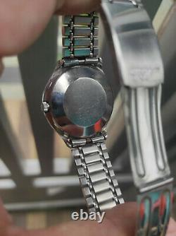 Rare Vintage Mido commander chronometerdatoday 8439 authentic swiss made daydate