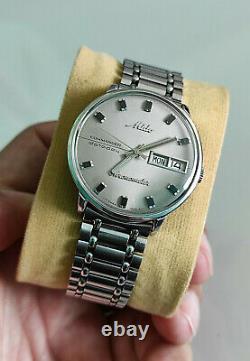 Rare Vintage Mido commander datoday 5039 circa 1960s authentic swiss made
