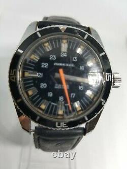 Rare Vintage Mirexal Diver Mens Watch Swiss Made