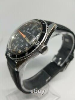 Rare Vintage Mirexal Diver Mens Watch Swiss Made