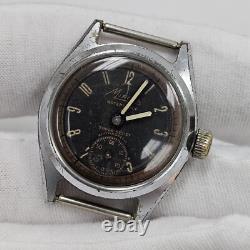 Rare Vintage Mirona Wrist Watch Waterproof Shock Resistant Stainless Steel Swiss